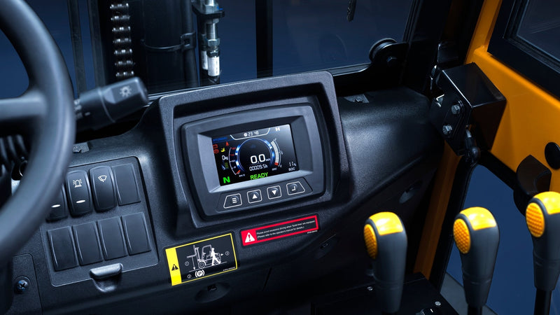 Tractiebatterij van een Hyundai 25BE-X elektrische heftruck