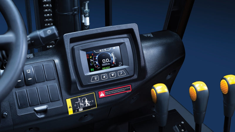 Aandrijving en chassis van een Hyundai BE-X elektrische heftruck