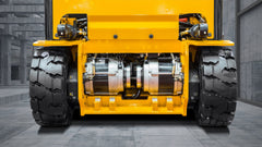 Hyundai BT-9U aandrijving en chassis