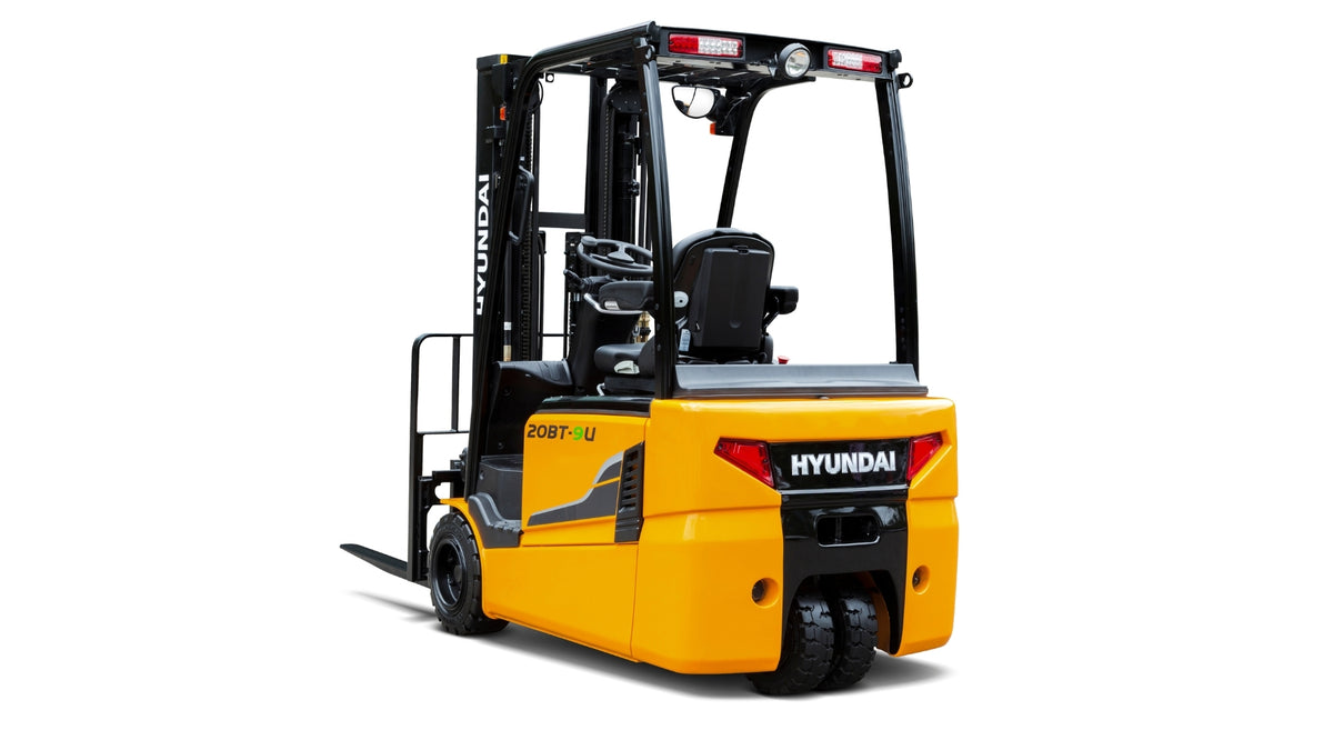 Hyundai 15BT-9U 3-wiel elektrische heftruck (20BT-9U afgebeeld, identiek platform)