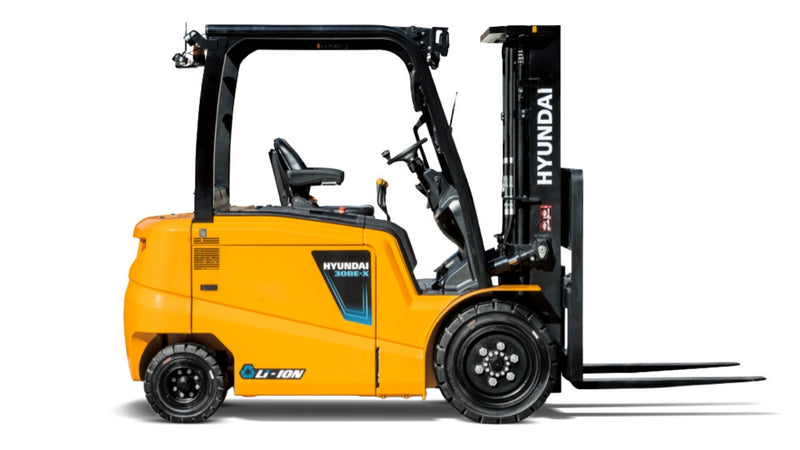 Hyundai 25BE-X elektrische heftruck (30BE-X afgebeeld, identiek platform)