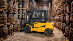Hyundai 45B-9 aandrijving en chassis