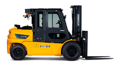 Hyundai 55B-X elektrische heftruck 5,5 ton (50B-X afgebeeld, identiek platform)